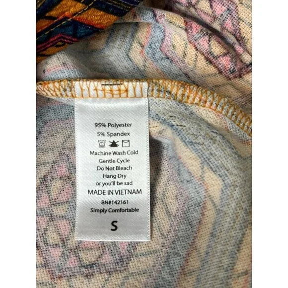 LuLaRoe Cassie Women's Multicolor Skirt - Picture 4 of 7